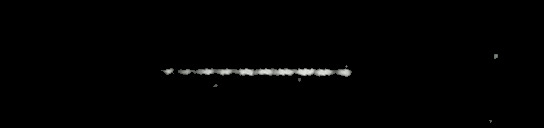 Processed fireball image