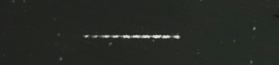 Unprocessed fireball image