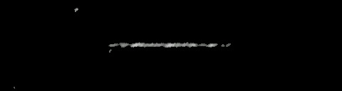 Processed fireball image