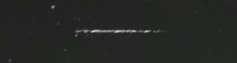 Unprocessed fireball image