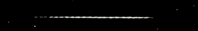 Processed fireball image