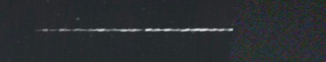 Unprocessed fireball image