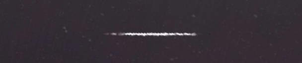 Unprocessed fireball image