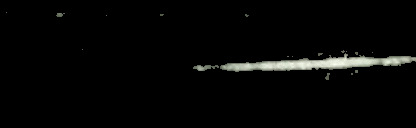 Processed fireball image