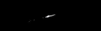 Processed fireball image