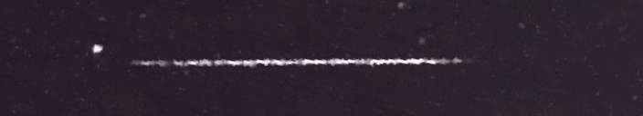 Unprocessed fireball image