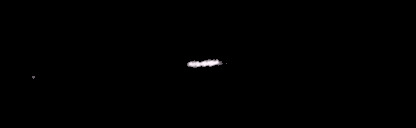 Processed fireball image