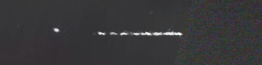 Unprocessed fireball image