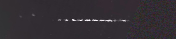 Unprocessed fireball image