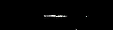 Processed fireball image