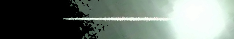 Processed fireball image