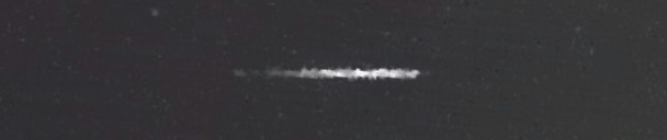 Unprocessed fireball image