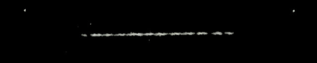 Processed fireball image