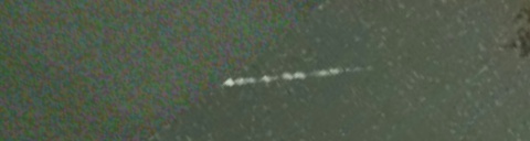 Unprocessed fireball image