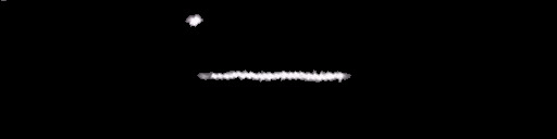 Processed fireball image