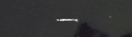 Unprocessed fireball image