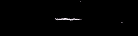 Processed fireball image