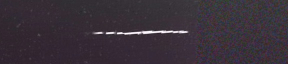 Unprocessed fireball image