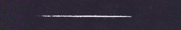 Unprocessed fireball image