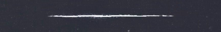 Unprocessed fireball image