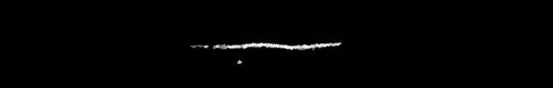 Processed fireball image