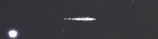 Unprocessed fireball image