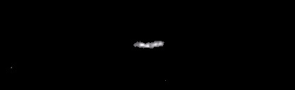 Processed fireball image