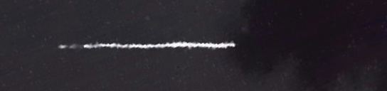 Unprocessed fireball image