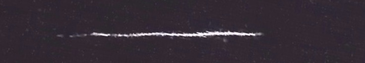 Unprocessed fireball image