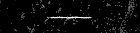 Processed fireball image