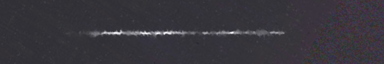 Unprocessed fireball image