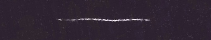 Unprocessed fireball image