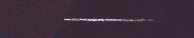 Unprocessed fireball image