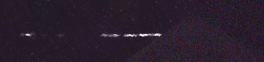 Unprocessed fireball image