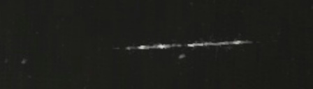 Unprocessed fireball image