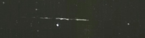 Unprocessed fireball image