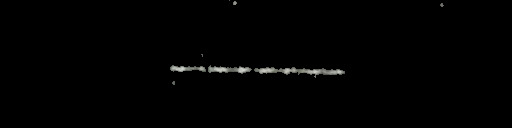 Processed fireball image