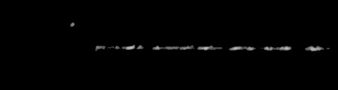 Processed fireball image