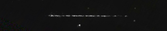 Unprocessed fireball image