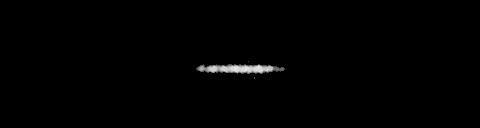 Processed fireball image