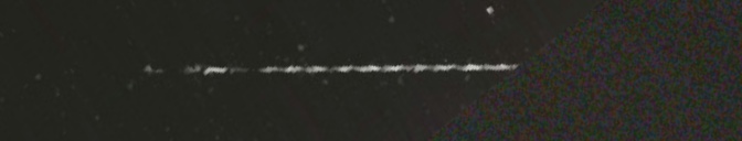 Unprocessed fireball image