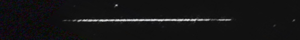 Unprocessed fireball image