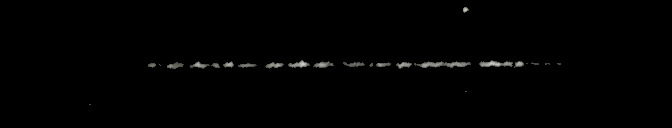 Processed fireball image