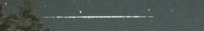 Unprocessed fireball image