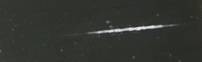 Unprocessed fireball image