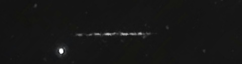 Unprocessed fireball image