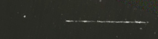 Unprocessed fireball image