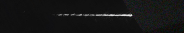 Unprocessed fireball image