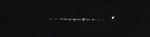 Unprocessed fireball image