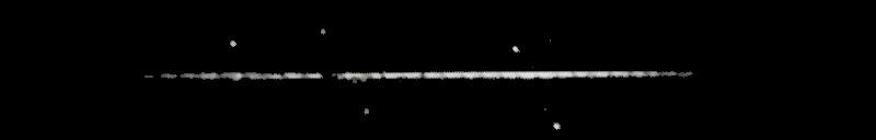 Processed fireball image